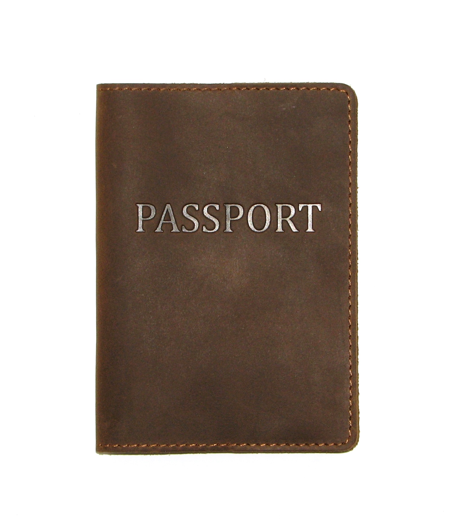 Шкіряна Обкладинка на Паспорт DNK Leather Passport-H коричнева